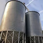 Tapered bottom new grain bins for sale
